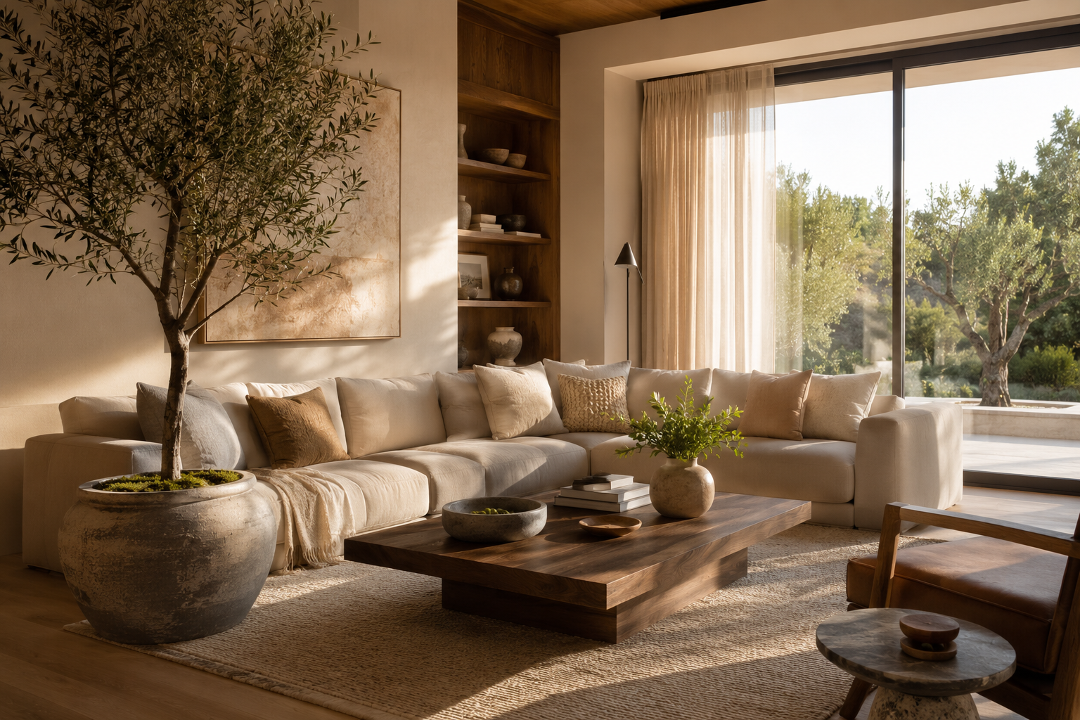 Faux Olive Tree
