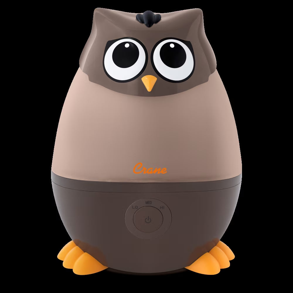 Adorable Humidifier, Mini Owl, Cool Mist Humidifier with Vapor Tray, 0.5 Gal.
