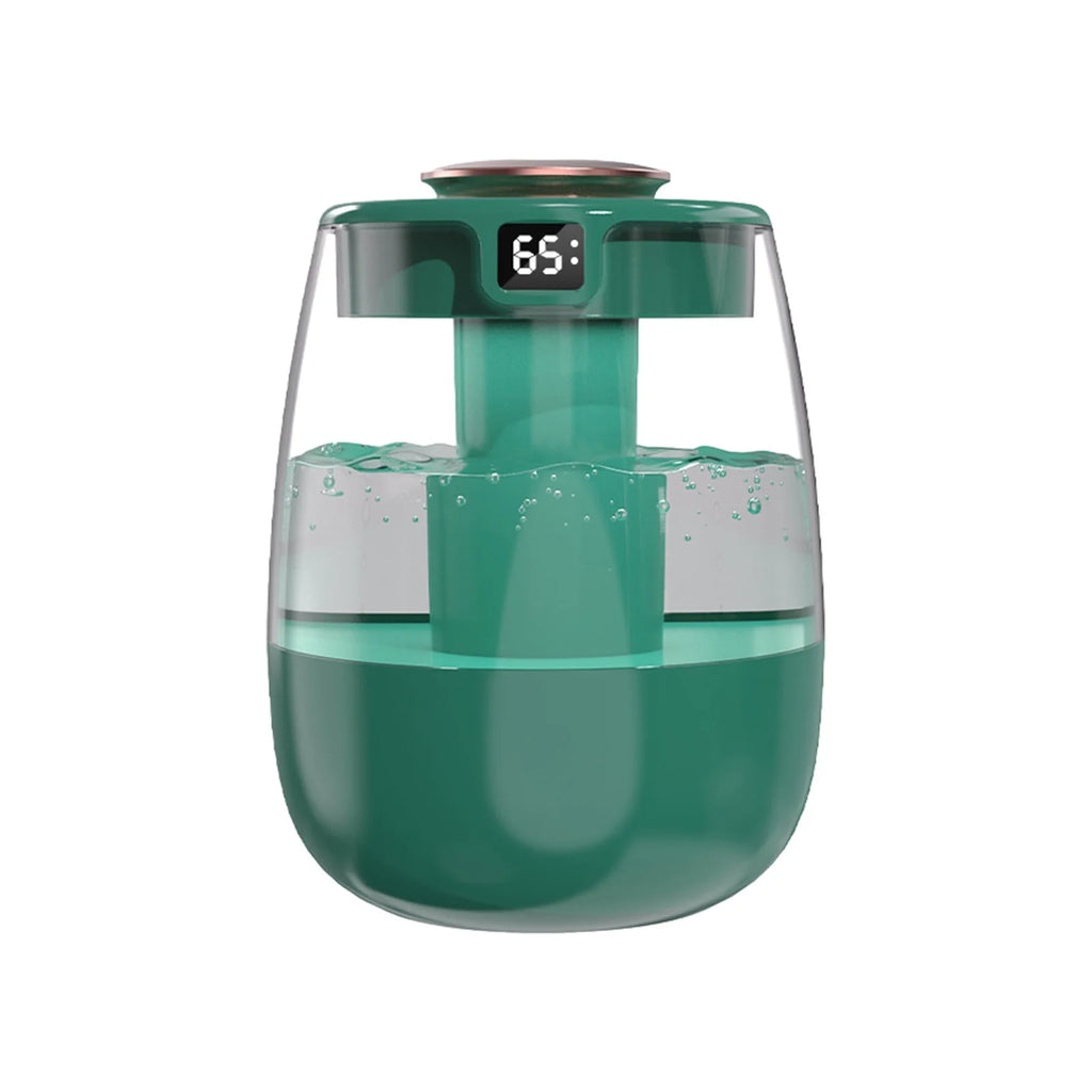 Air Purifier and Humidifier Combo, USB Humidifier with Humidity Display, Quiet Cool Mist Humidifier for Bedroom and Office Plants, Easy to Clean