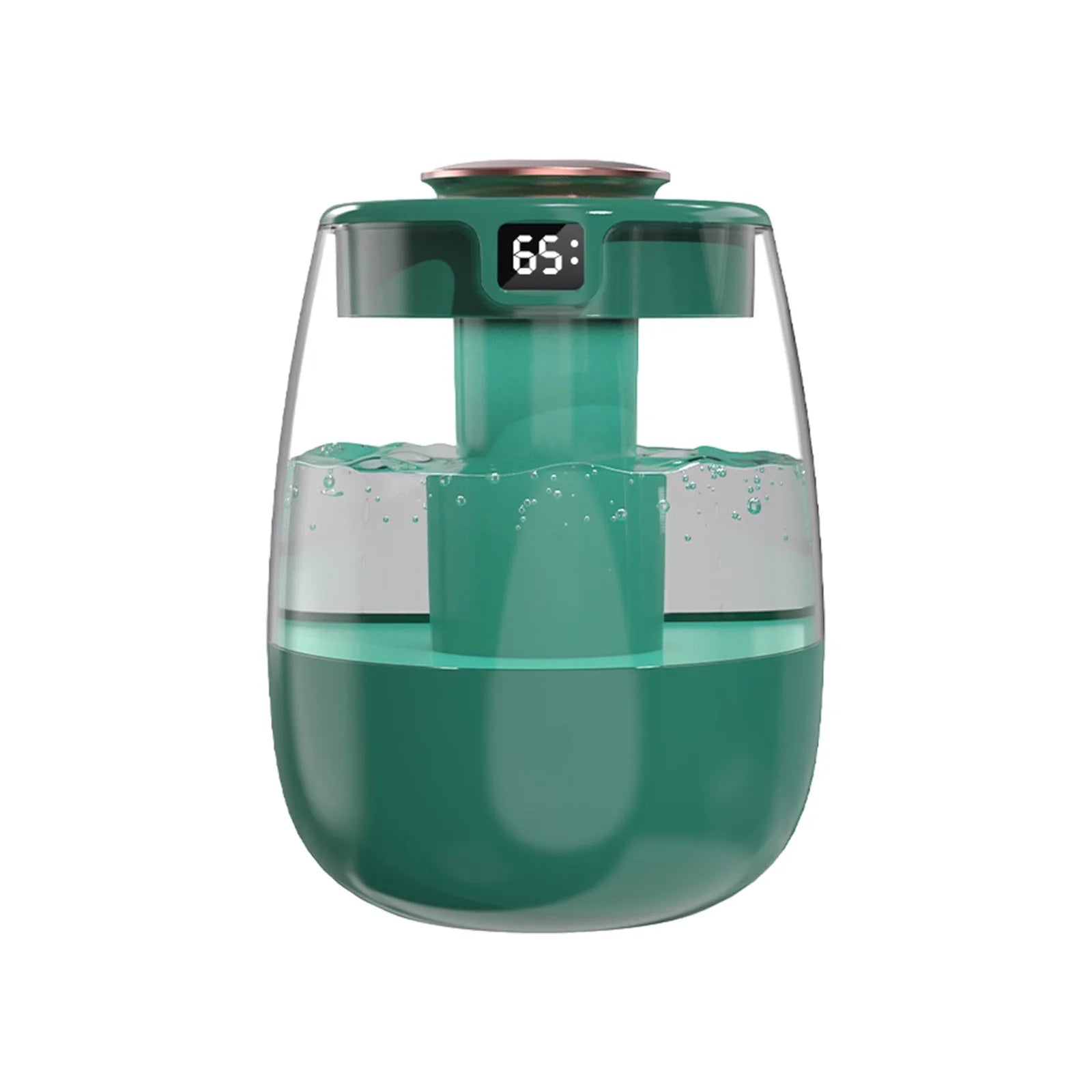 Air Purifier and Humidifier Combo, USB Humidifier with Humidity Display, Quiet Cool Mist Humidifier for Bedroom and Office Plants, Easy to Clean
