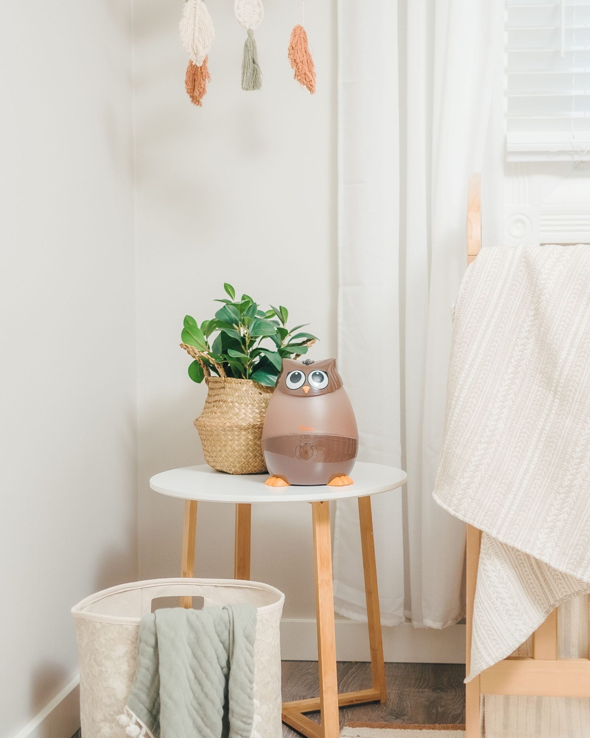 Adorable Humidifier, Mini Owl, Cool Mist Humidifier with Vapor Tray, 0.5 Gal.