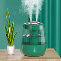 Air Purifier and Humidifier Combo, USB Humidifier with Humidity Display, Quiet Cool Mist Humidifier for Bedroom and Office Plants, Easy to Clean